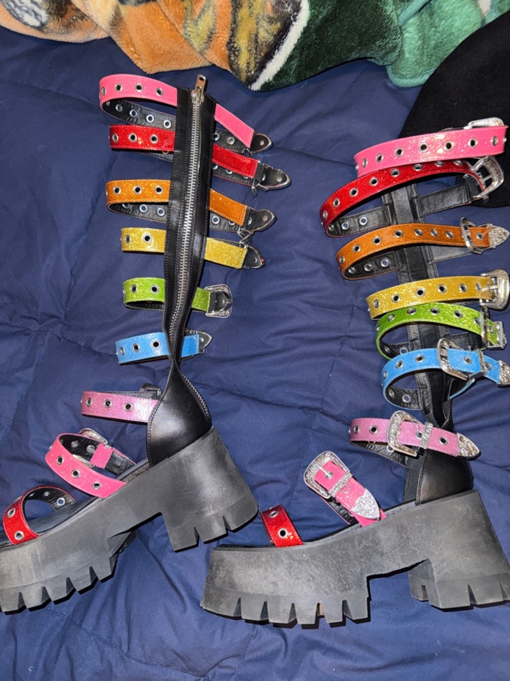 Doll s Kill Let’s Kiki platform sandals